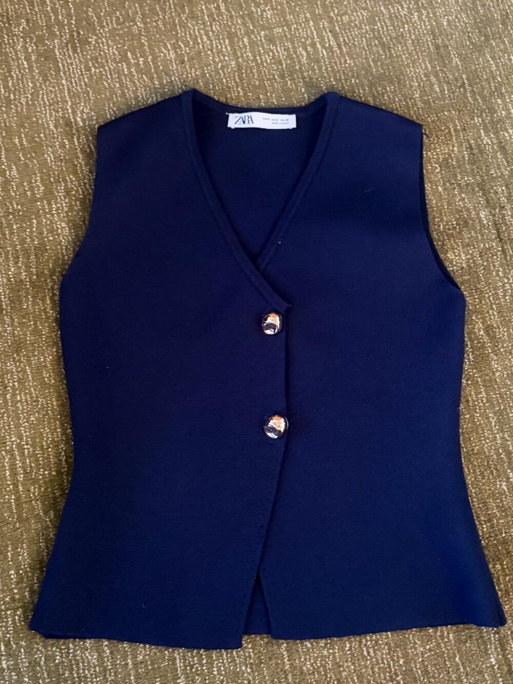 Zara knit sleeveless top